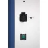 Techly I-CABINET-30DUTY portable device management cart/cabinet Baltas, Mėlyna