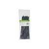 Techly 306356 užveržimo dirželiai 100 x 2.5mm, 100 vnt. juodi
