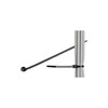 Goobay Techly 280 x 4.8mm kabelių tvirtinimo dirželis Nailonas Juoda 100 vnt
