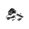 TECHLY 301856 Techly Universalus maitinimo adapteris 3-12V 0,6A 7,2W su 7 išimamais kištukais
