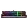 Klaviatūra Thermaltake Level 20 RGB KB-LVT-SSSRUS-01 (mechaninė, Audio, USB 2.0, (DE)key.lay., titano spalva