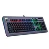 Klaviatūra Thermaltake Level 20 RGB Titanium Cherry MX Mėlyna