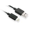 USB kabelis Luxa2 USB-A - Žaibas 1 m Juodas (PO- APP- PCL1BK -0)
