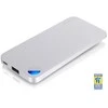 Powerbank Luxa2 P2 aliuminio maitinimo blokas 5000mAh Sidabrinis