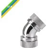 Thermaltake Kampinė jungtis G1 / 4 Chrome (CL-W098-CA00S- A)