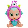 TM Toys Lėlė Cry Babies Magic Tears Jumpy Monsters Fuzz su silikoniniu kostiumu