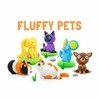 TM Toys HEY CLAY HCL30112CEE figūrėlė Pūkuoti gyvūnai Siamo katė 3 pakuotė