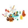Tm Toys Hey Clay - Plastikinė masė paukščių modeliavimui su ferma