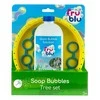 TM Toys Muilo burbulų rinkinys su medžiu ir skysčiu 0,4L, 3+, mėlyna/geltona