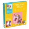 TM Toys Rinkinys kreatywny String Art Vienaragis