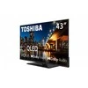 TOSHIBA 43QV3463DG QLED VIDAA televizorius