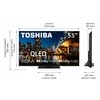 Išmanusis televizorius Toshiba 55QV3463DG 4K Ultra HD 55" QLED