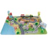 Medinės kaladėlės Trefl O!Blocks Happy Town