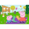 Trefl dėlionė 60 vnt. - Peppa Pig Pramogos su broliu