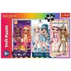 Trefl dėlionė 100 vnt. - Rainbow High lėlės