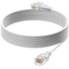 Ubiquiti UACC-Cable-Patch-EL-1M-W tinklo kabelis Translucent, Baltas Cat6