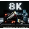 Unitek optinis kabelis HDMI 2.1 AOC 8K 120Hz 15m