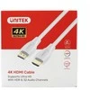 Unitek HDMI 2.0 4K kabelis baltas 1m