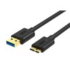 "UNITEK Y-C463GBK Unitek kabelis USB 3.0 microUSB Type-B į USB, 2.0m; Y-C463GBK"