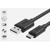UNITEK kabelis USB-A 2.0 – USB-C 2m C14068BK