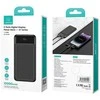 Laidinis įkroviklis USAMS CC316 T65 30W 1xUSB-C 1xUSB-A Fast Charging juodos spalvos