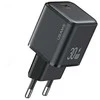USAMS Laidinis įkroviklis 1xUSB-C PD 30W 3A (only head) PD3.0 Fast Charging juodos spalvos X-ron Series CC186TC01