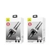 Automobilinis įkroviklis (2xUSB) su Lightning laidu, USAMS, 2.1A, juodas