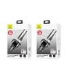 USAMS automobilinis įkroviklis 2xUSB C13 2,1A microUSBjuodos spalvos NTU35MC13TZ