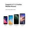 USAMS Automobilinis telefono laikiklis tvirtinamas ant panelės juodos spalvos ZJ063ZJ01 (US-ZJ063)