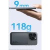 USAMS indukcinė išorinė baterija 5000mAh 20W PD greito įkrovimo titano CY serija 5KCD23102 (US-CD)