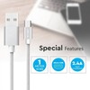 V-tac 1m mikro USB laidas, sidabrinis, laido tipas : pintas.
