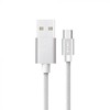 V-tac 1m mikro USB laidas, sidabrinis, laido tipas : pintas.