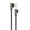 V-tac 1m mikro USB laidas, juodas
