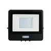 30W LED prožektorius V-TAC, juodu korpusu, 6500K, su judesio davikliu
