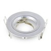 GU10 lemputės rėmelis V-TAC, apvalus, baltas, Φ95 x 32 mm