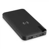 Išorinė baterija (power bank) V-TAC, juodas, 8000mAh su bevielio pakrovimo funkcija, su ekranu.