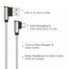 V-tac 1m mikro USB laidas, sidabrinis