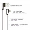 V-tac 1m mikro USB laidas, sidabrinis