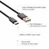 V-tac 1m type-c USB laidas, juodas, laido tipas : pintas.