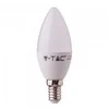 7W LED lemputė V-TAC, E14, žvakės formos, 3000K (šiltai balta), SAMSUNG LED chip