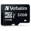 Micro SDHC atminties kortelė Verbatim 32GB, su adapteriu / V44083