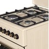 Viryklė MPM MPM-56-KRM-14 Gas/electric cooker Kreminis