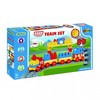 Wader Klocki Baby Blocks Railway 3,35 m 89 elementai