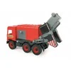 WADER 32113 Middle Truck - Raudonas šiukšliavežis kartoninėje dėžėje