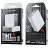 WEKOME WP-27 atspalvių serija – maitinimo blokas 10 000 mAh itin greitas įkrovimas USB-C PD 20W + 2x USB-A QC3.0 22.5W (balta)
