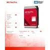 Sandisk WD Raudona Pro 6TB 6Gb/s SATA HDD 3.5inch