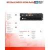 WD Juodas 1TB SN850X NVMe SSD itin greitas PCIe Gen4 x4 M.2 su vidiniu radiatoriumi, vienoje pakuotėje, maitinamas „SANDISK“