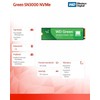Western Digital Žalias WD ™ SN3000 NVMe™ SSD POWERED BY SANDISK 1 TB