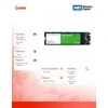 WD Žalias SATA 240GB vidinis SSD kietojo kūno diskas - SATA 6Gb/s M.2 2280 - WDS240G3G0B, maitinamas „SANDISK“