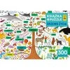 Dėlionė Foksal knyga ir galvosūkis Gyvybės medis 300vnt 98107